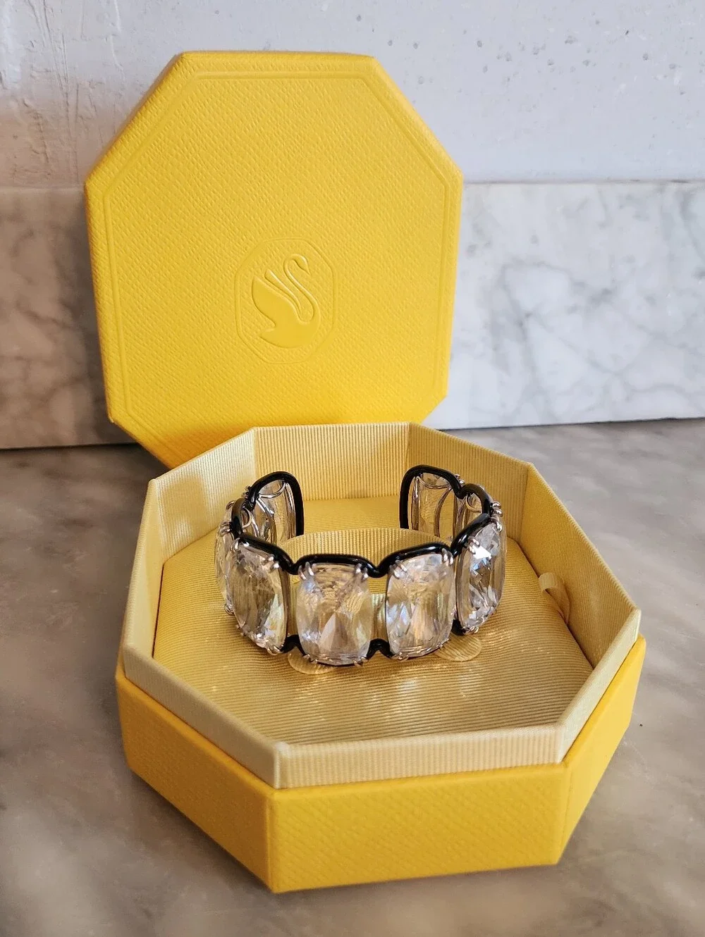 Swarovski Crystal Cuff Bracelet